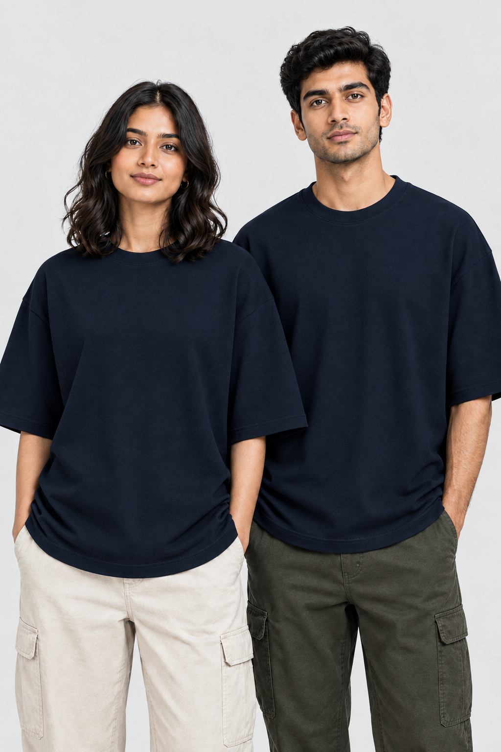 Unisex Frottee Oversized T-Shirt - Uni