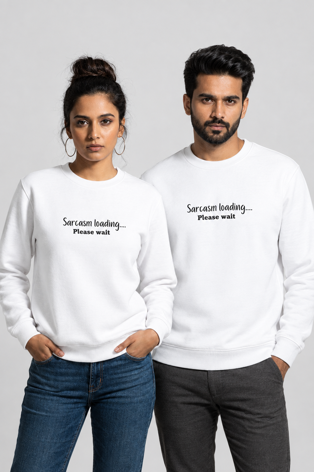 Unisex-Sweatshirt – Sarkasmus