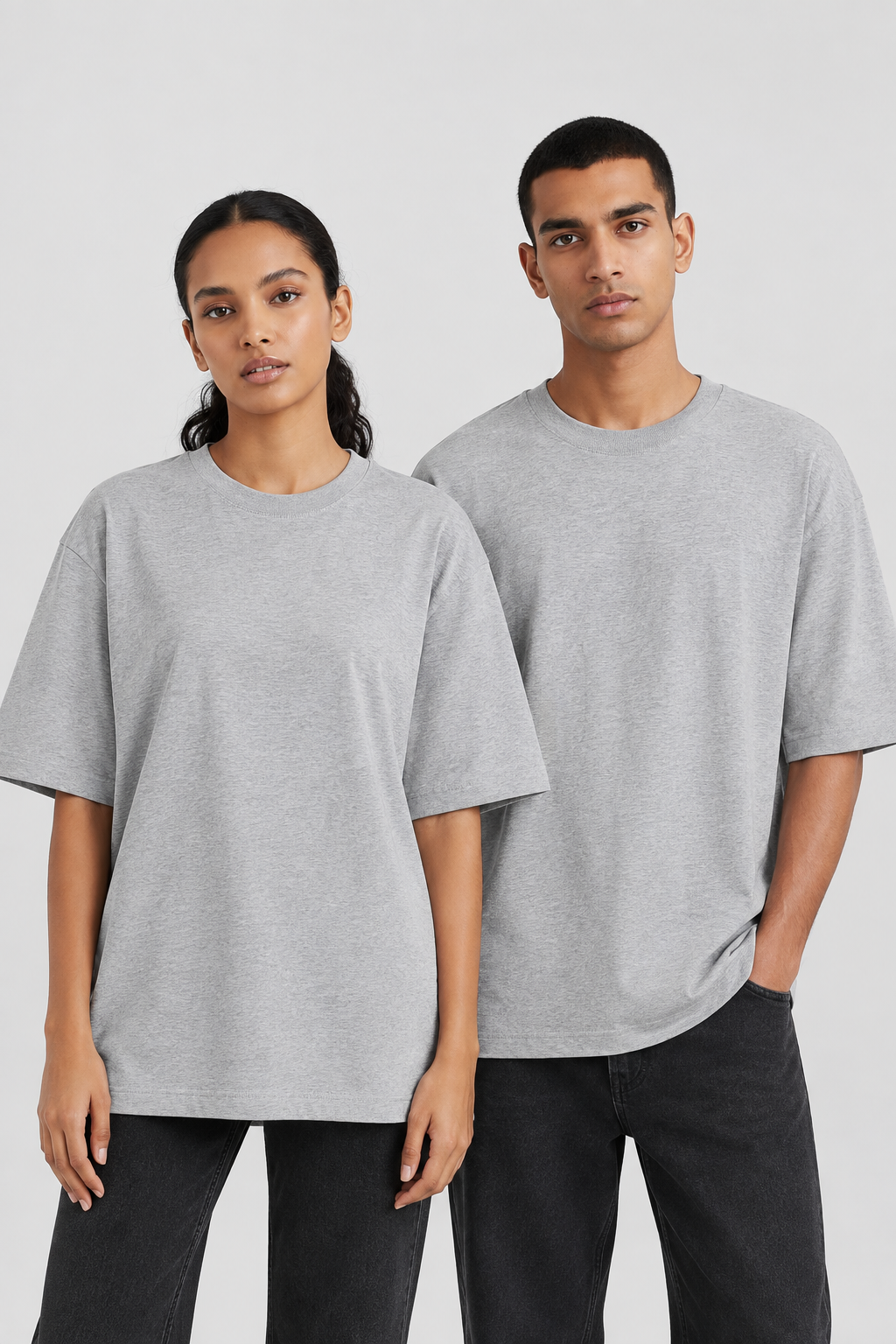 Unisex Oversize Klassisches T-Shirt – Uni