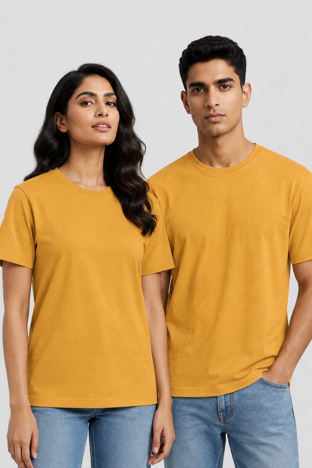 Unisex Klassisches Rundhals-T-Shirt - Unifarben