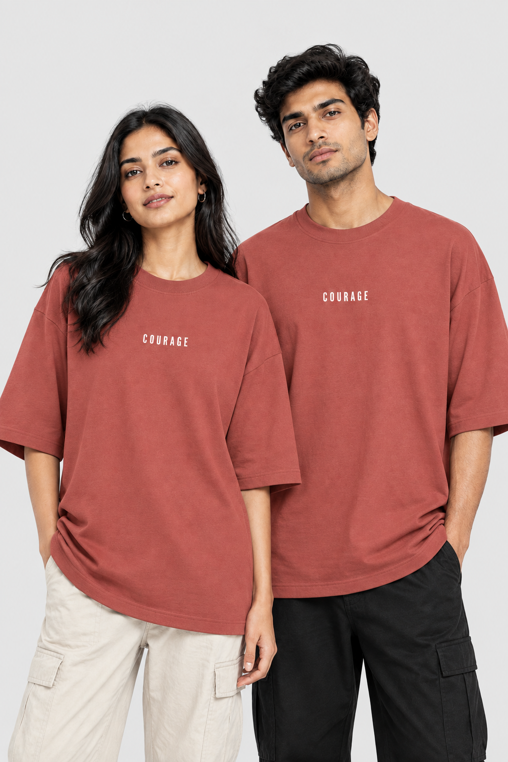 Unisex Oversized Classic T-Shirt – COURAGE