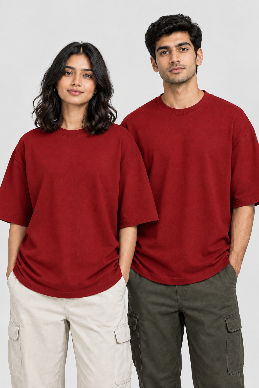 Unisex Frottee Oversized T-Shirt - Uni