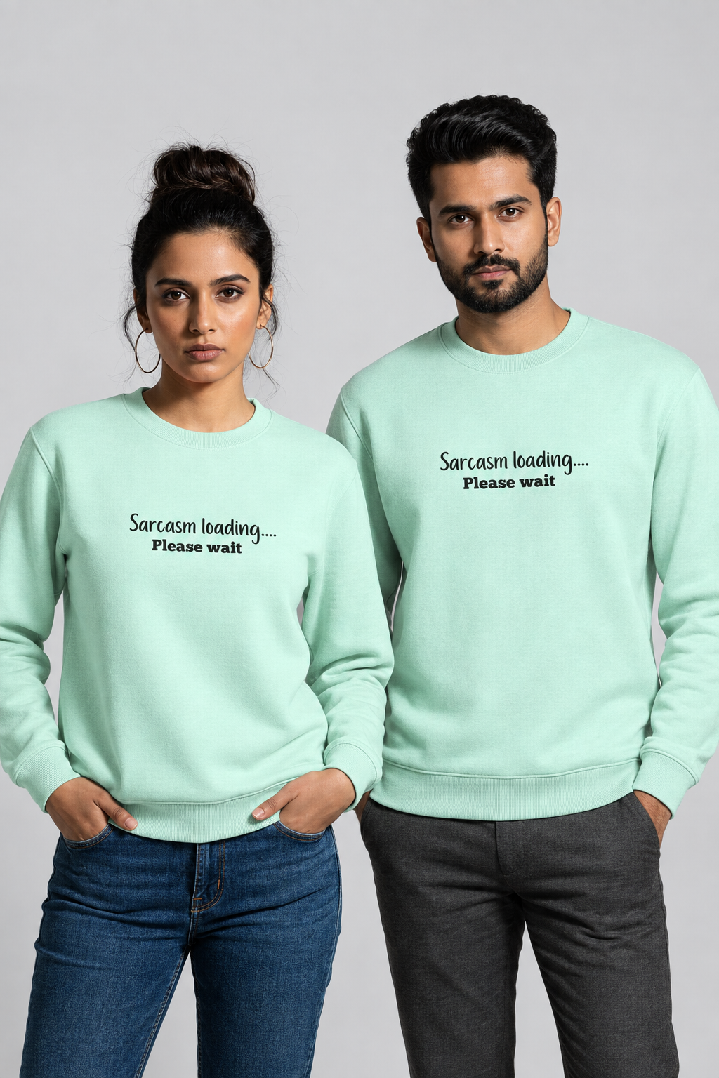 Unisex-Sweatshirt – Sarkasmus