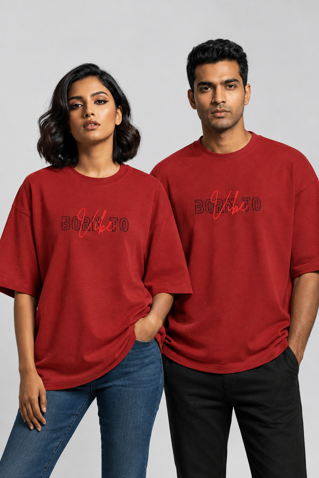 Unisex Terry Oversized T-Shirt – Born To Vibe