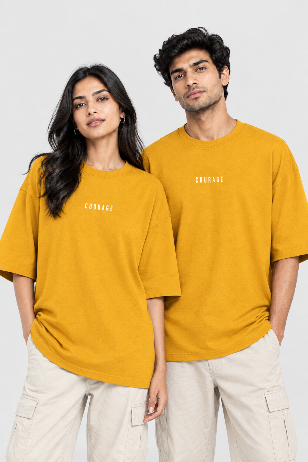Unisex Oversized Classic T-Shirt – COURAGE