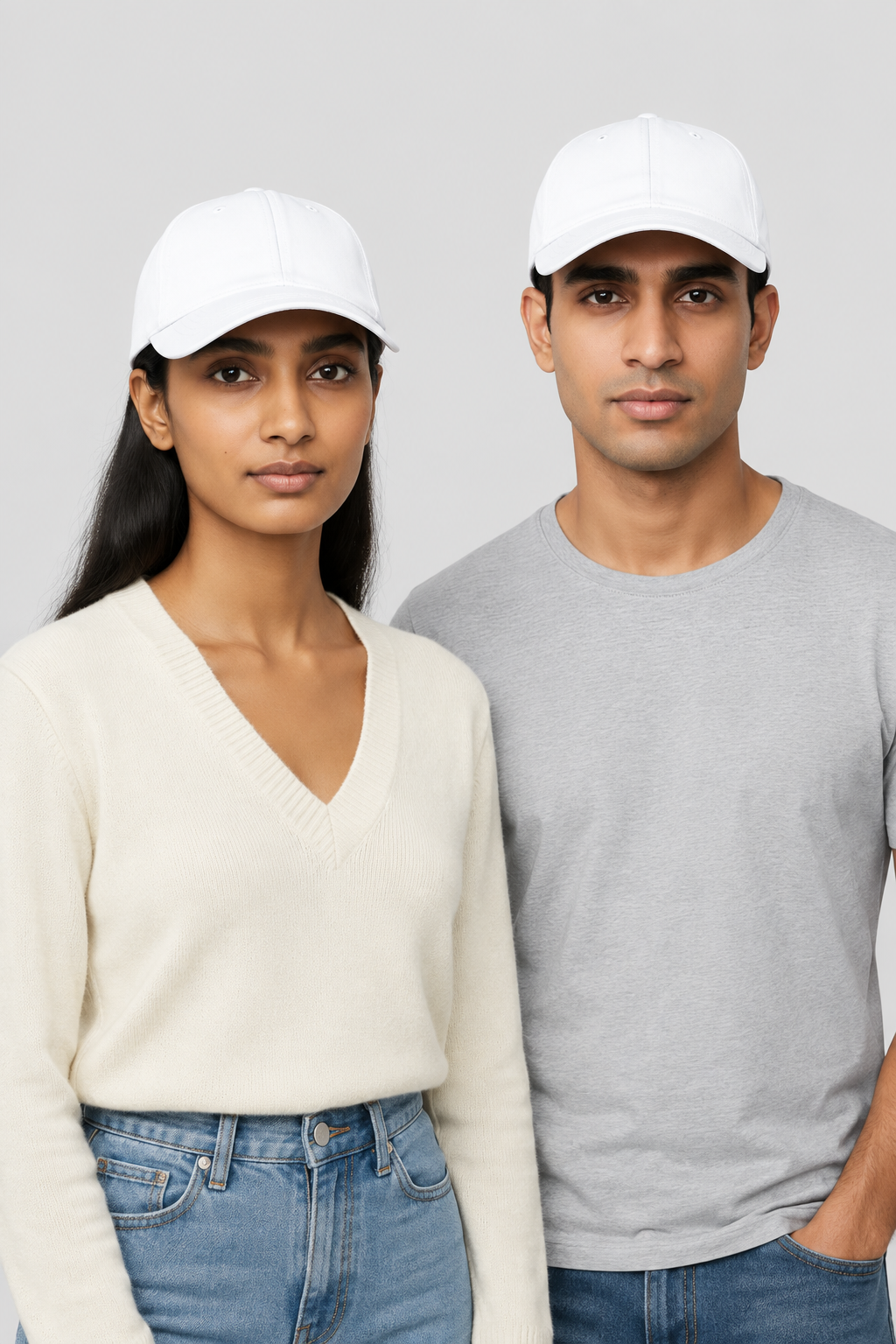Adjustable Cotton Drill Baseball Cap – Classic Curved Brim
