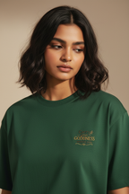 Carry Your Goodness Tee c_8 - Female Closeup