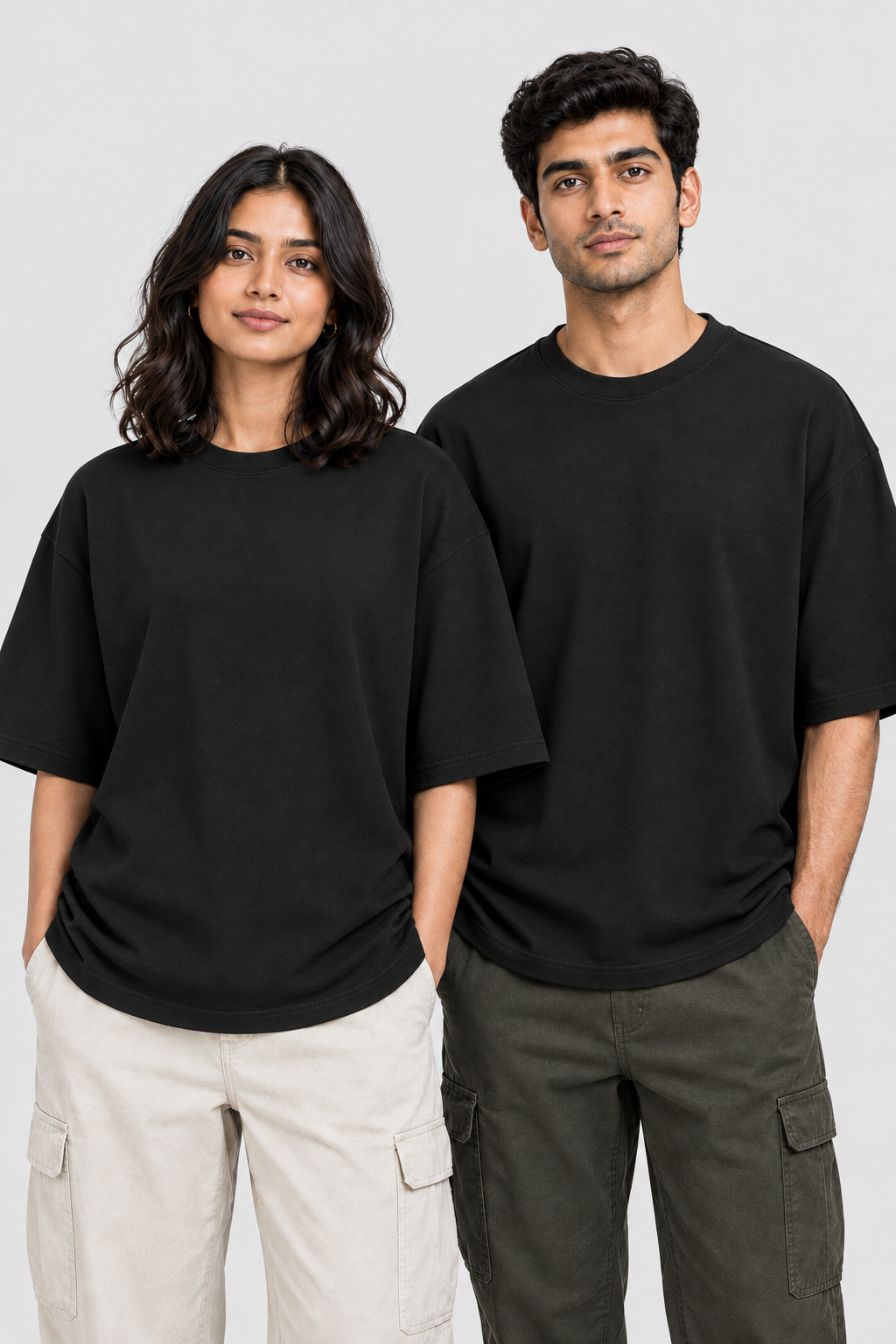 Unisex Frottee Oversized T-Shirt - Uni