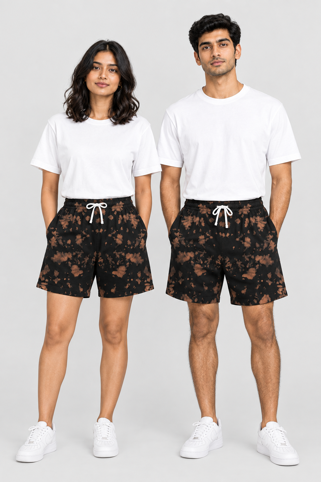 Unisex Batik-Shorts