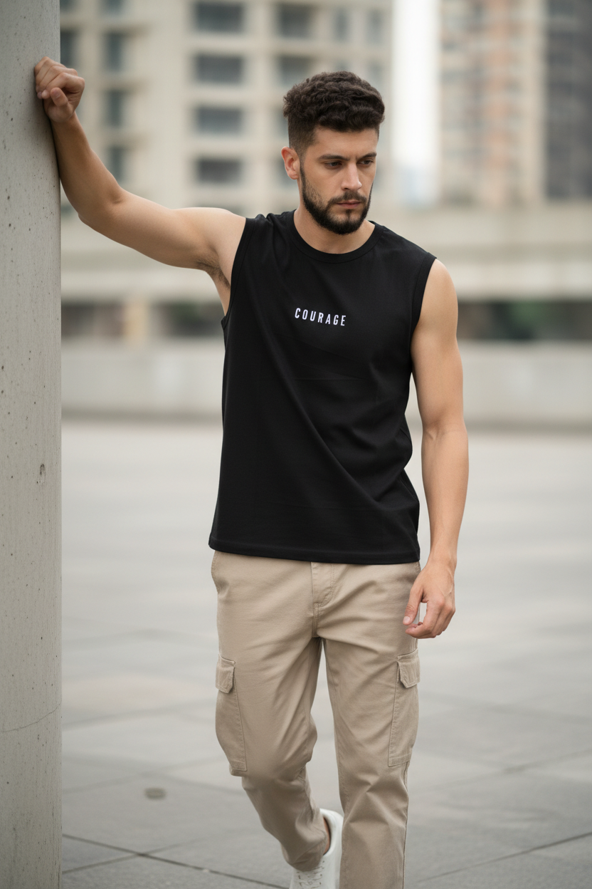 COURAGE Sleeveless c_2 - Male