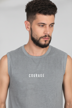 COURAGE Sleeveless c_4 - Male Closeup