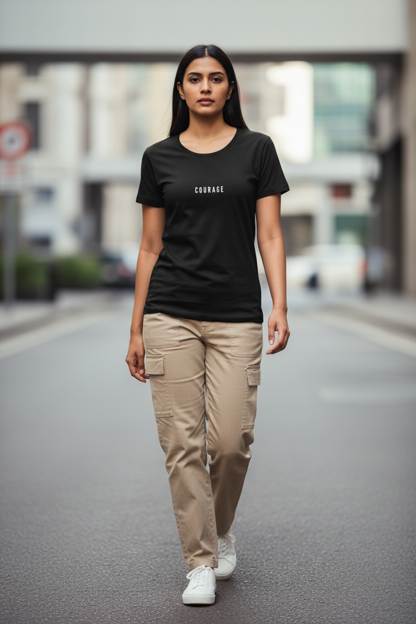 COURAGE Tee c_2 - Female