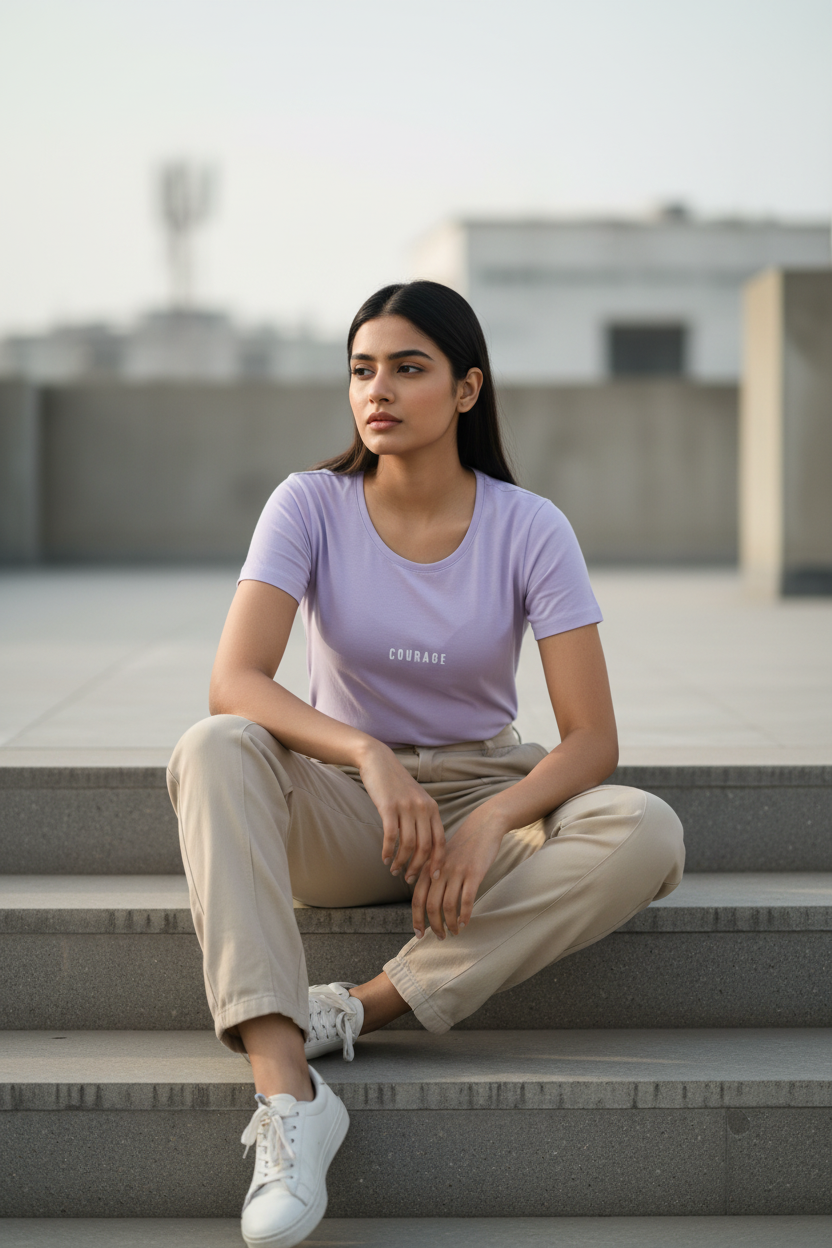 COURAGE Tee c_49 - Female