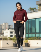 Cropped Peace Hoodie Lifestyle Image
