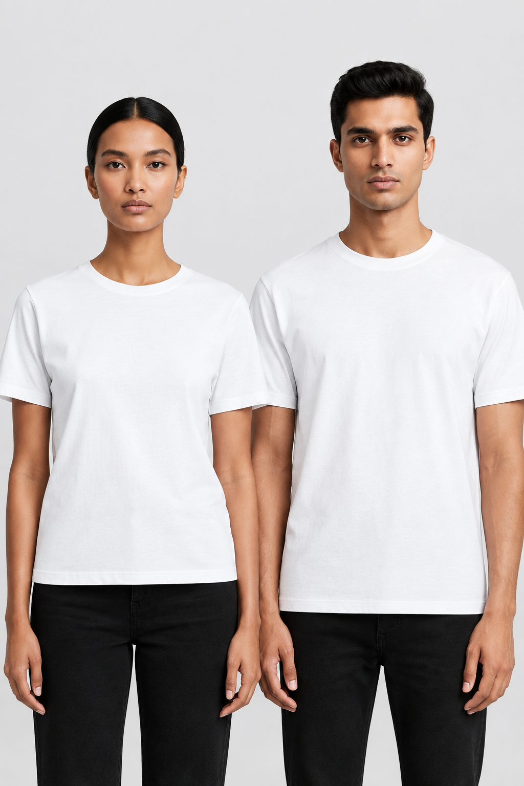 Classic Plain Cotton Crew Neck T-Shirt for Men & Women – 180 GSM
