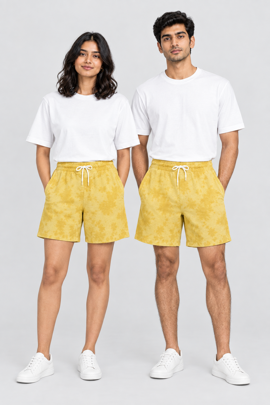 Unisex Batik-Shorts