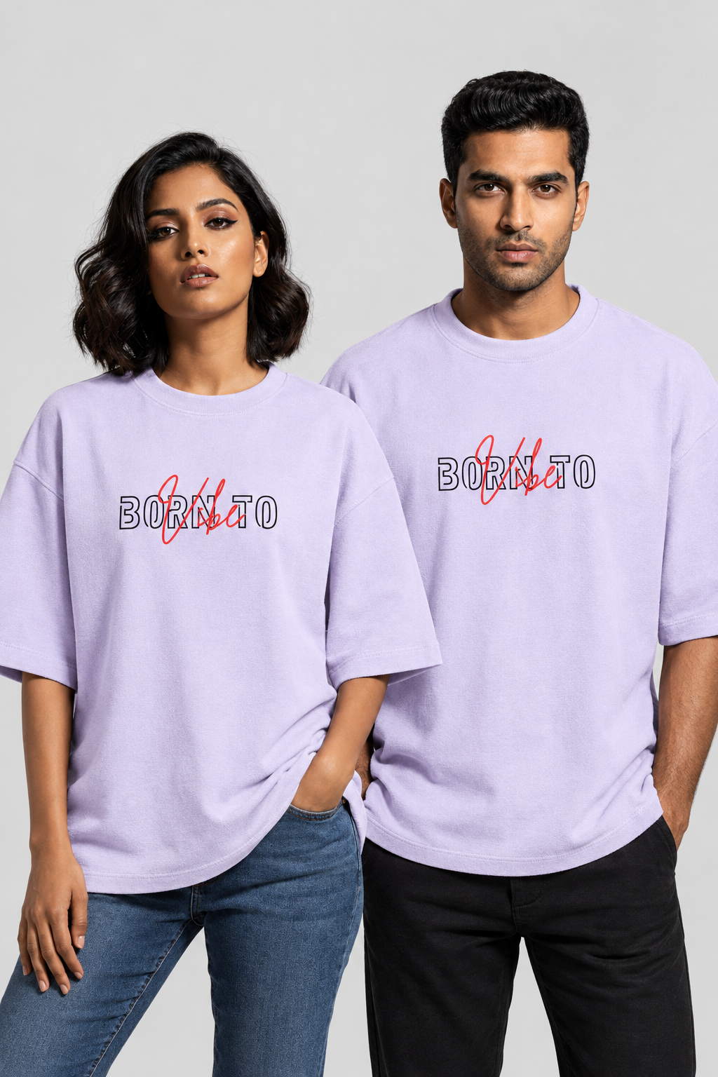 Unisex Terry Oversized T-Shirt – Born To Vibe