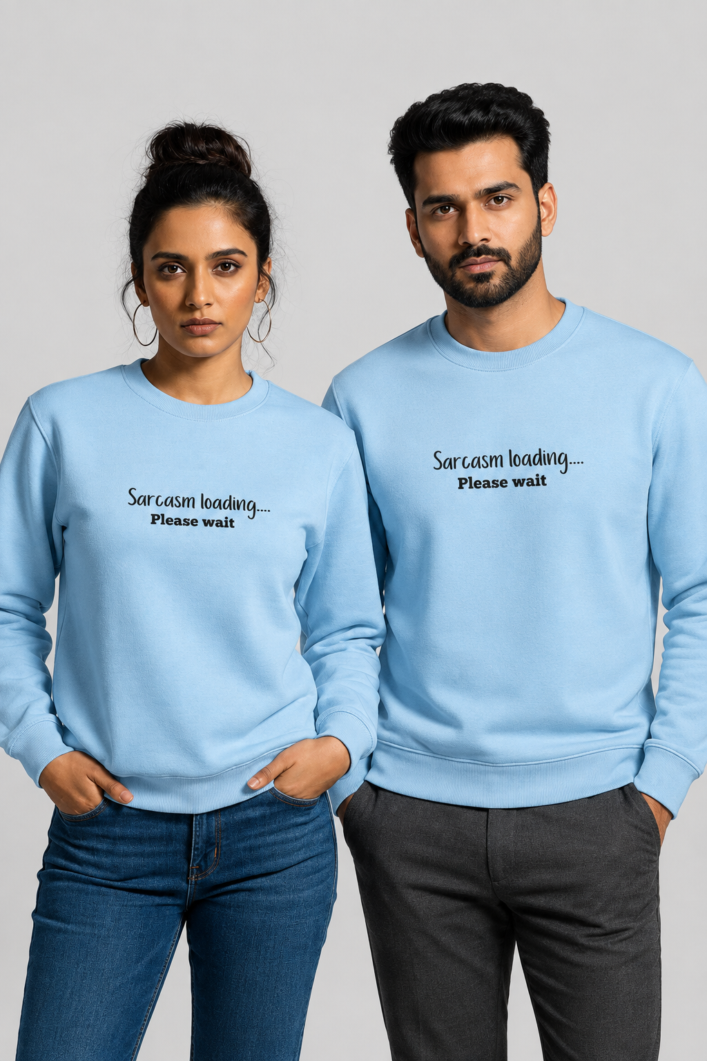Unisex-Sweatshirt – Sarkasmus