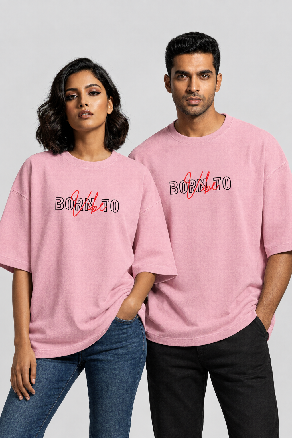 Unisex Terry Oversized T-Shirt – Born To Vibe