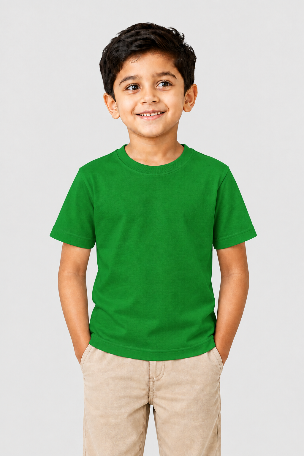 Boy's Crew Neck T-Shirt (7-11)Yrs - Personalized