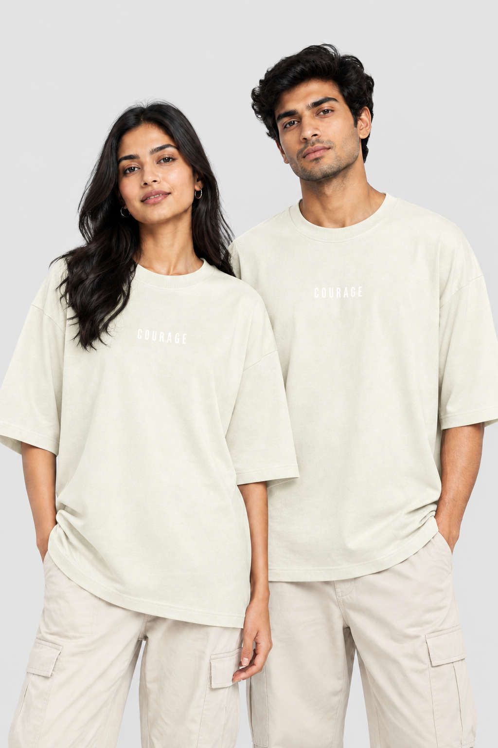 Unisex Oversized Classic T-Shirt – COURAGE
