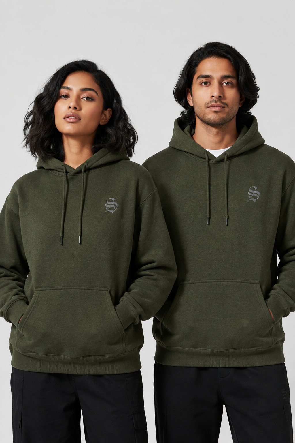 Unisex Hoodie – S Stickerei