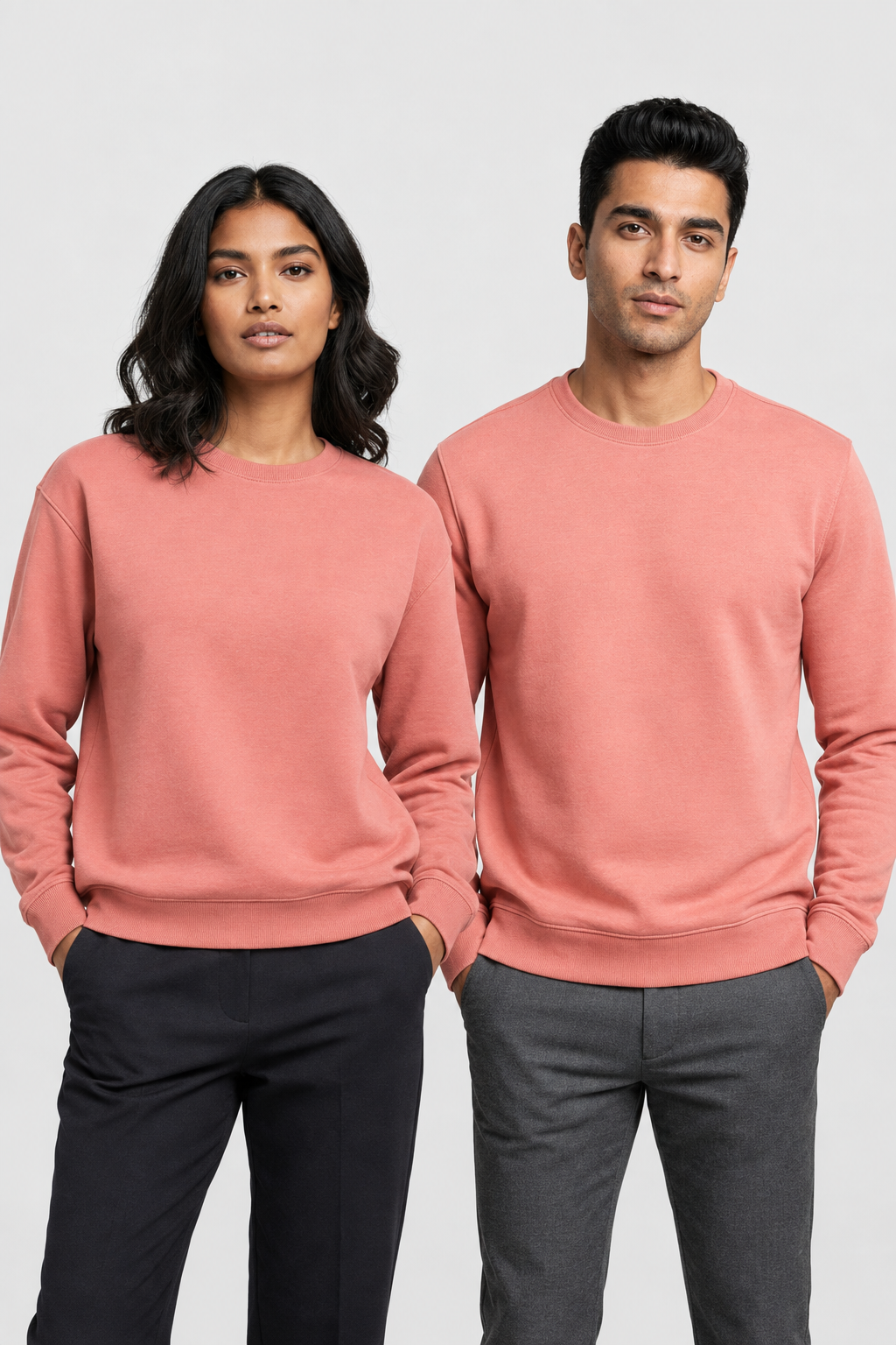 Plain Cotton Fleece Sweatshirt for Men & Women – 300 GSM