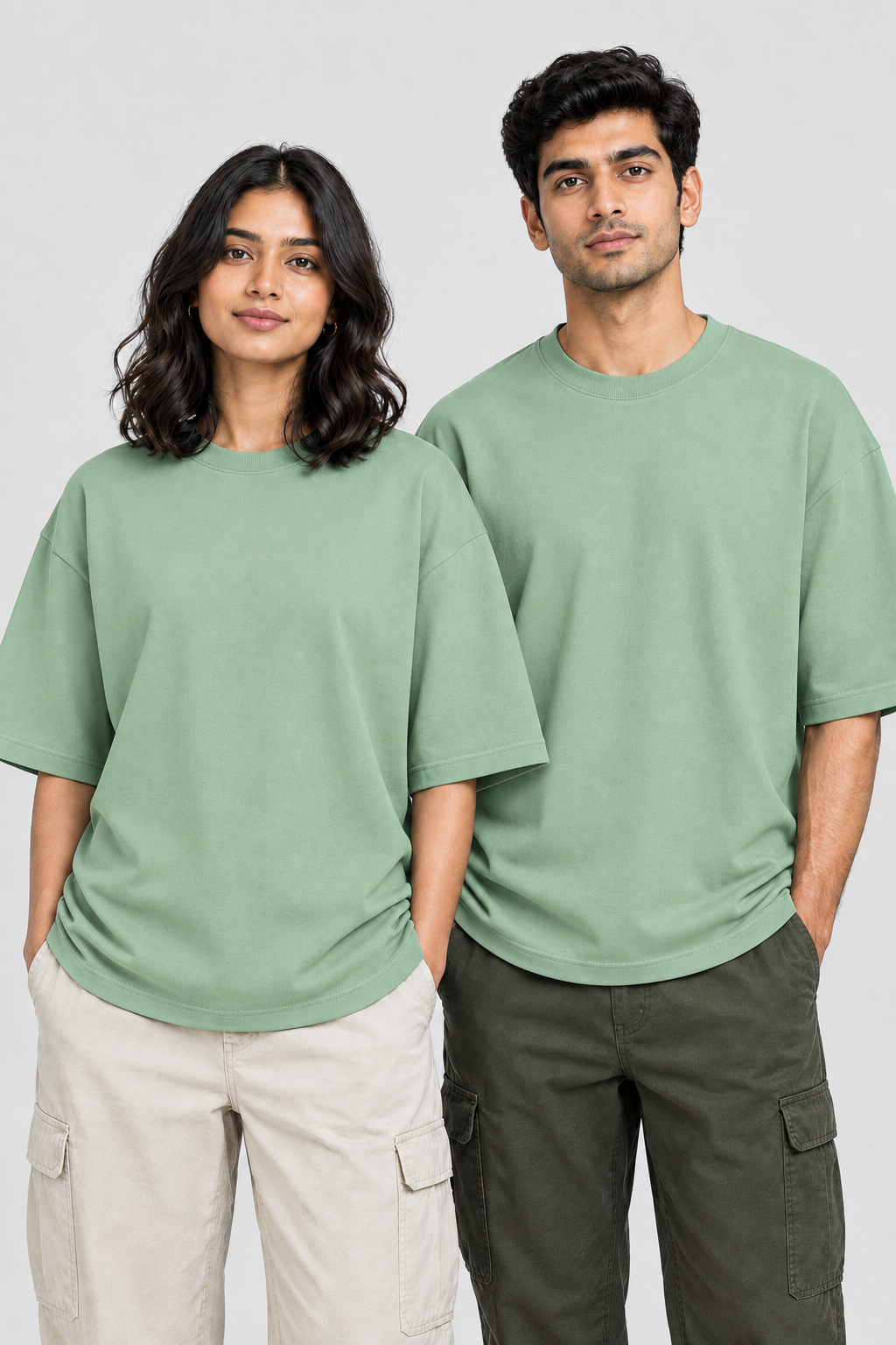 Unisex Frottee Oversized T-Shirt - Uni