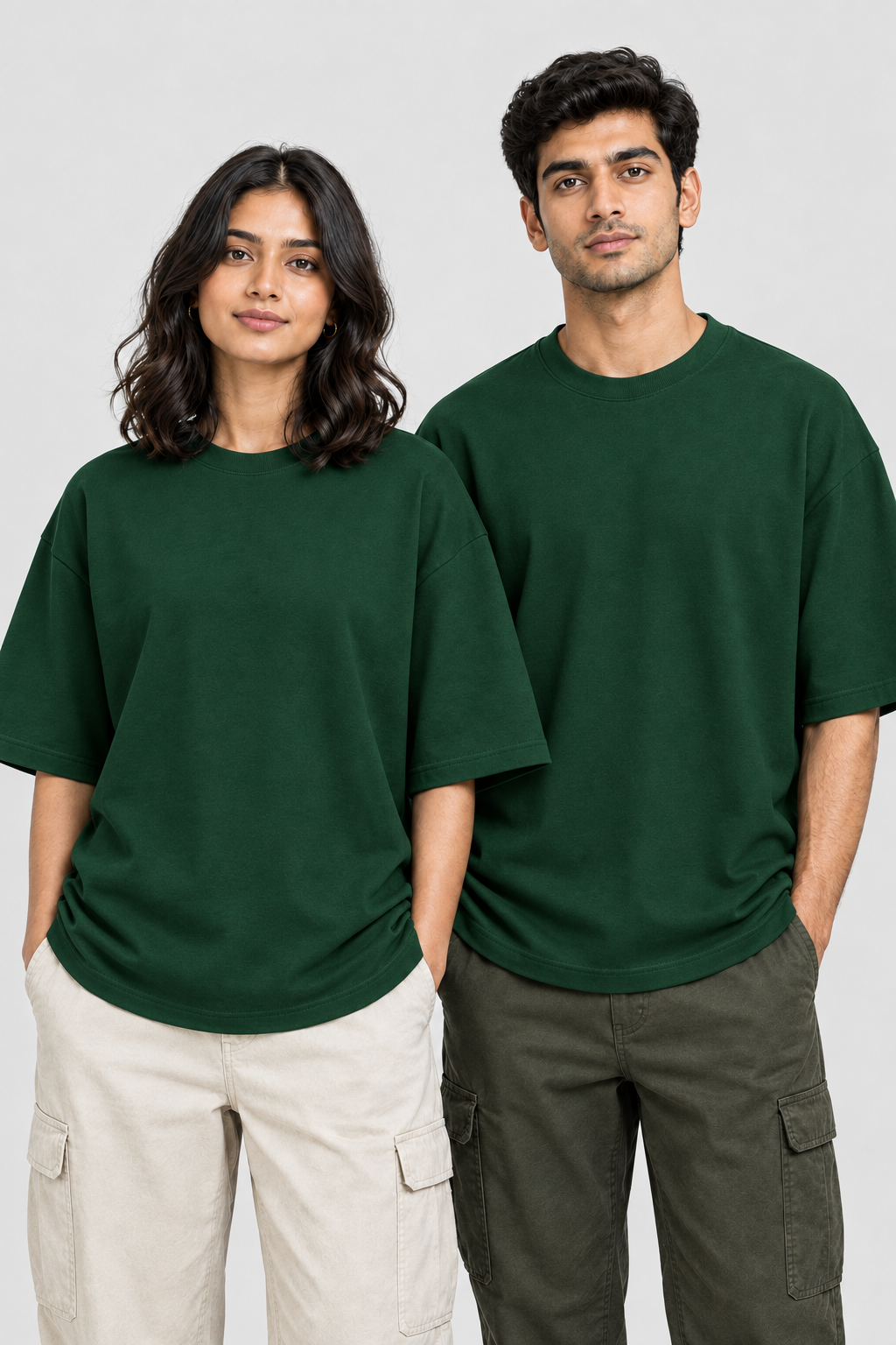 Unisex Frottee Oversized T-Shirt - Uni