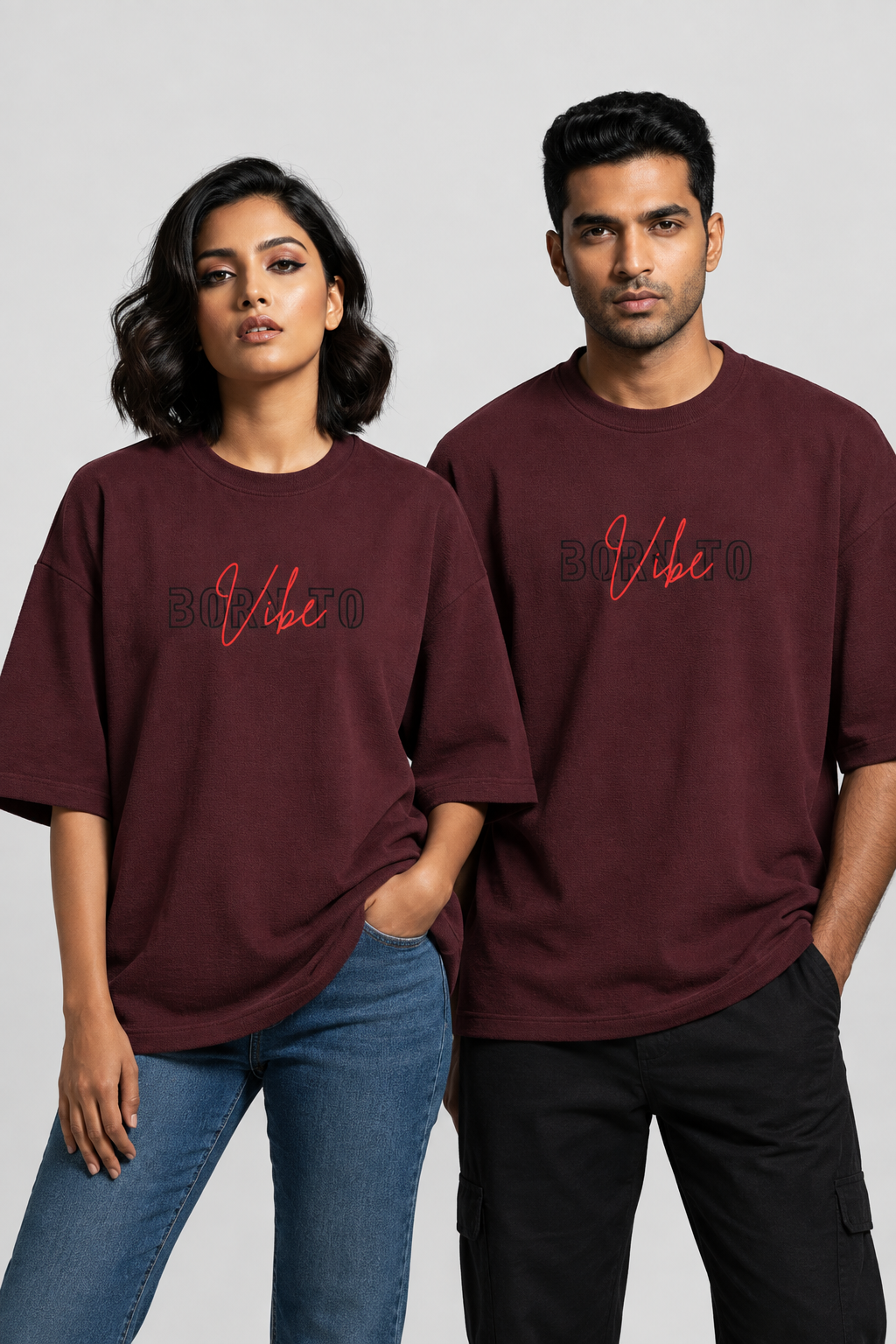 Unisex Terry Oversized T-Shirt – Born To Vibe