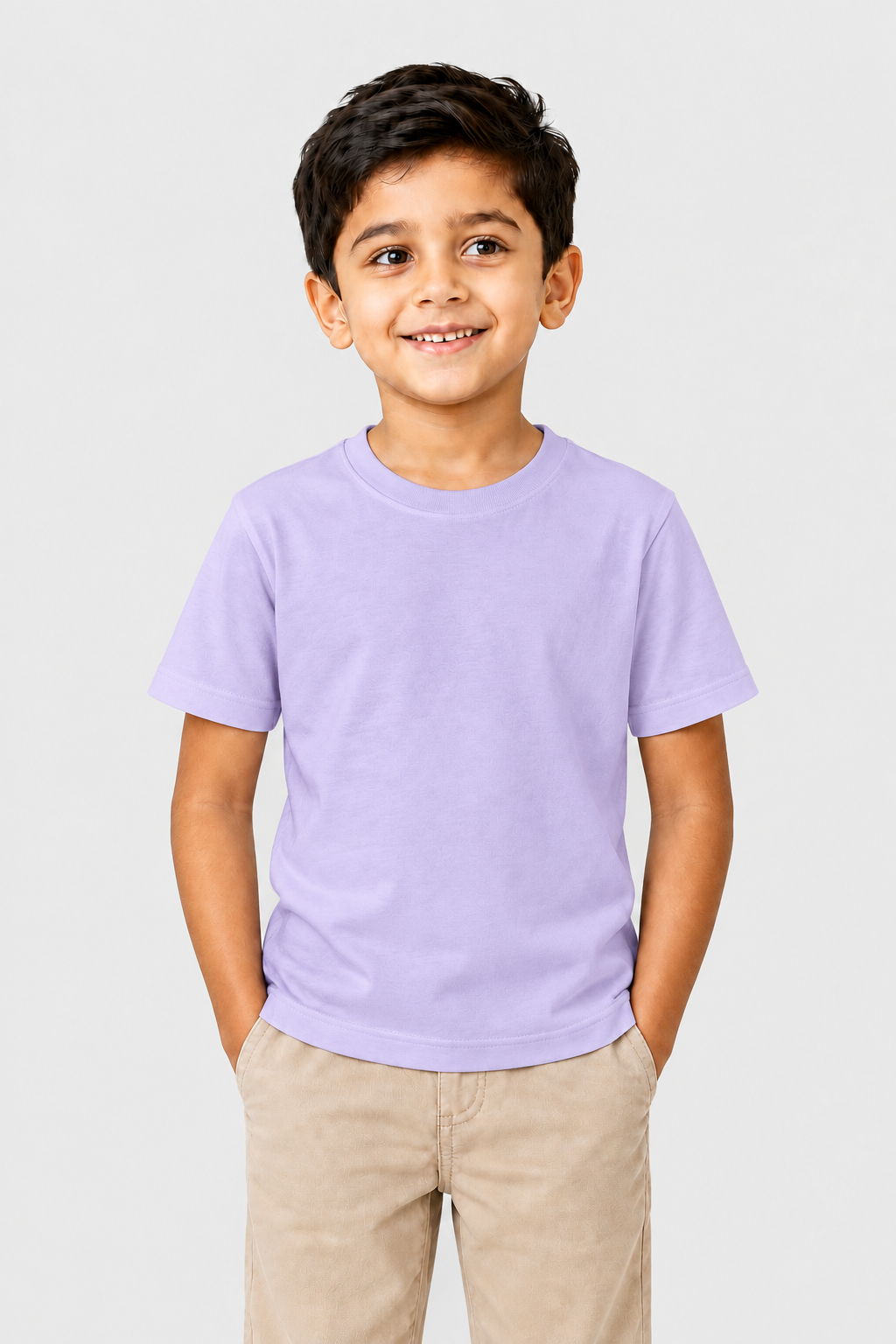 Boy's Crew Neck T-Shirt (7-11)Yrs - Personalized