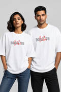Born To Vibe Oversized Terry T-Shirt – Cotton Blend, 260 GSM