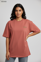 Indian Female Model - Coral Believe Tee