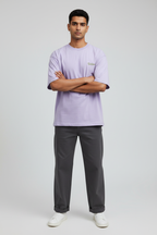 Indian Male Model - Lavender Believe Tee