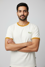 Indian Male Model - Mustard Yellow Hope Ringer