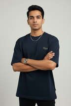 Indian Male Model - Navy Blue Hope Tee