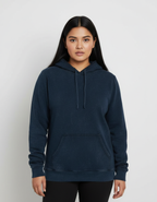 Model 1 - Age 23, round face, full cheeks, long straight hair