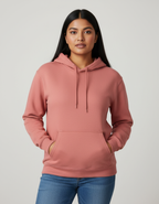 Model 1 - Age 23, round face, full cheeks, long straight hair