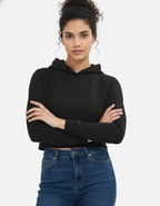 Model 3 - Age 25, heart-shaped face, soft features, curly hair in bun