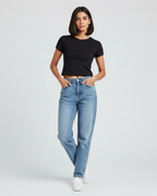 Model 4 - Age 28, square jawline, strong features, short bob haircut - Landscape