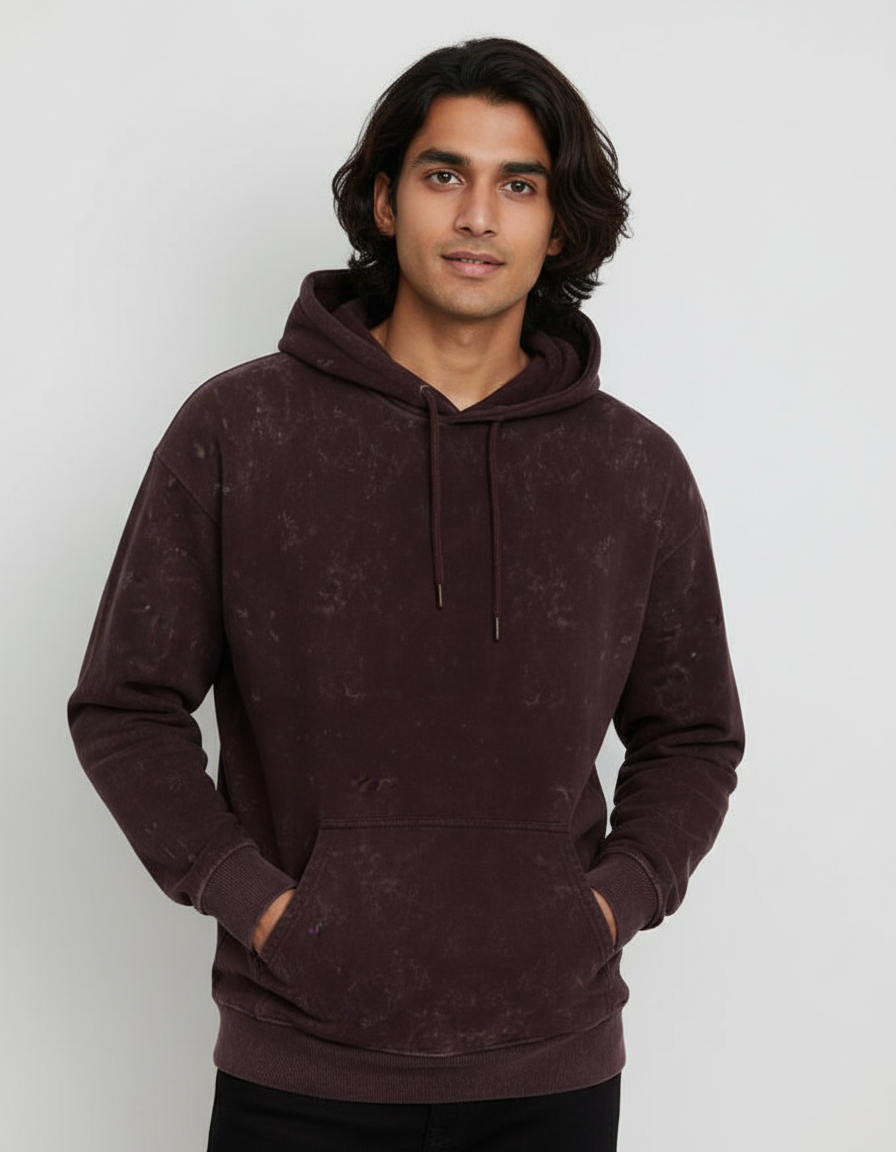 Model 4 - Age 29, oval face, medium-length wavy hair, clean-shaven