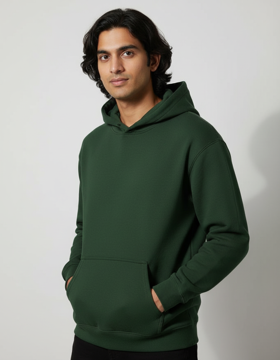 Model 4 - Age 29, oval face, medium-length wavy hair, clean-shaven