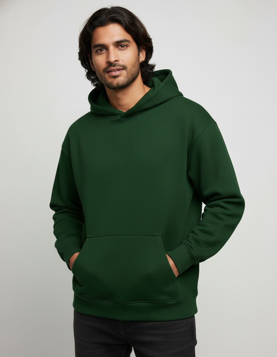 Model 4 - Age 30, oval face, medium-length wavy hair, clean-shaven