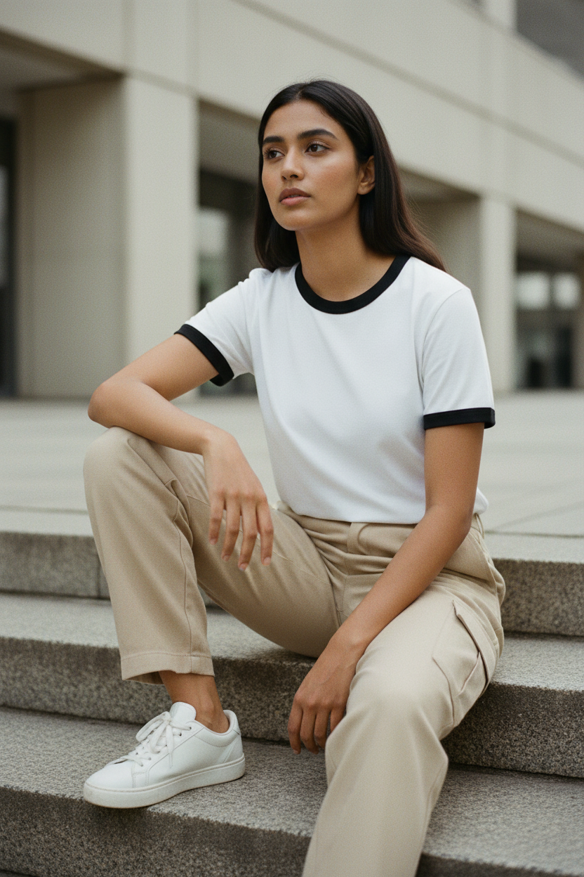 Plain Ringer c_16 - Female