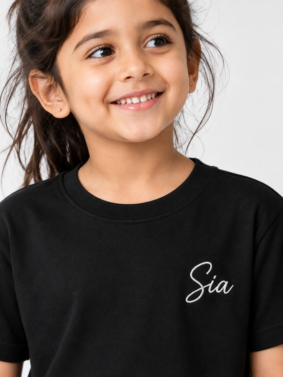 Girl's Crew Neck T-Shirt - Personalized
