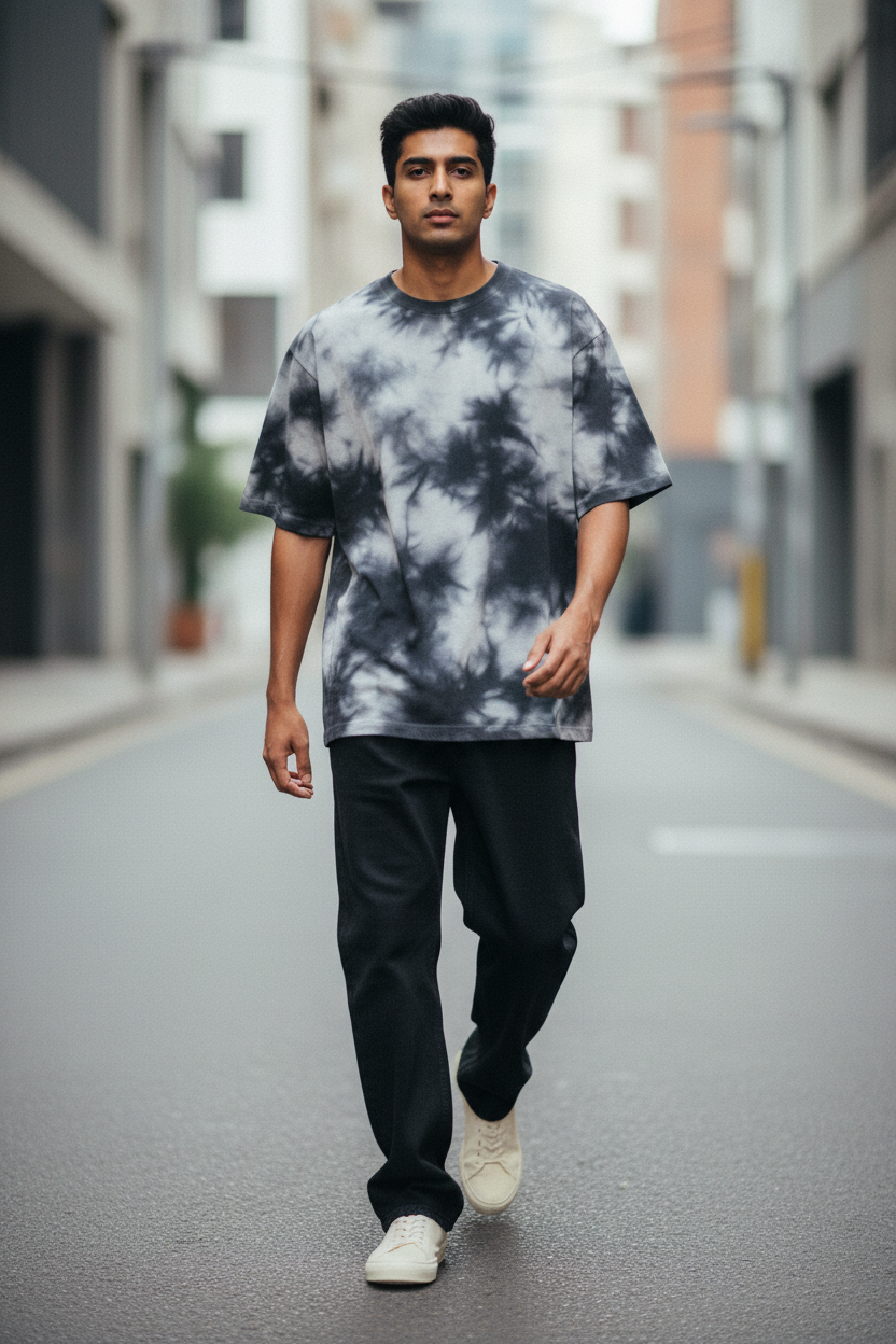 Tie-Dye Tee c_18 - Male