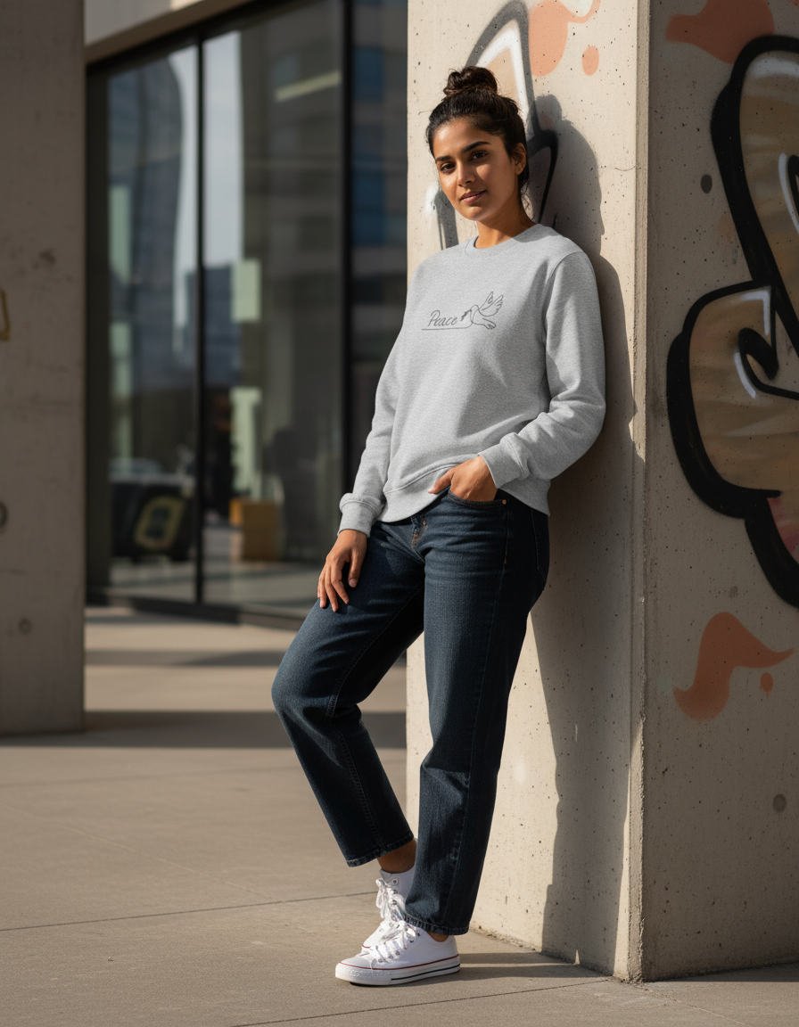 Unisex Sweatshirt - Peace Lifestyle Photography